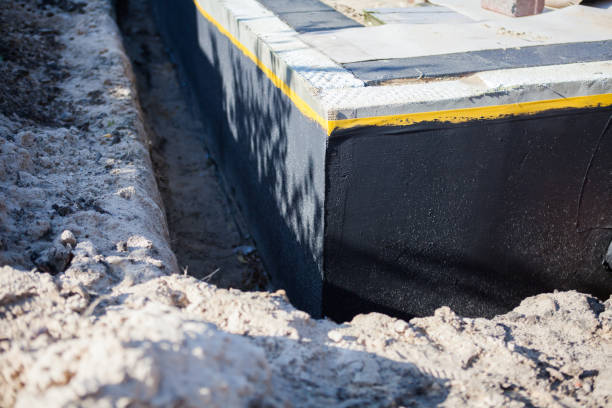 Professional Waterproofing technician working in Union City, GA